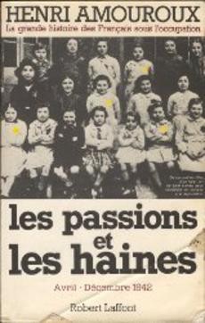 Les passions et les haines - couverture livre occasion