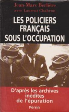 Les policiers français sous l'occupation - couverture livre occasion