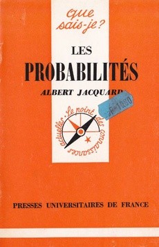 Les probabilités - couverture livre occasion