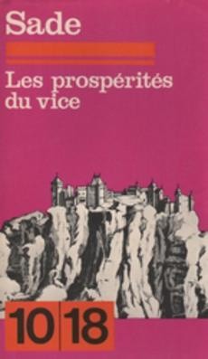 Les prospérités du vice - couverture livre occasion