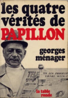 Les quatres vérités de Papillon - couverture livre occasion
