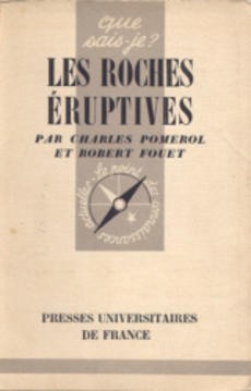 Les roches éruptives - couverture livre occasion