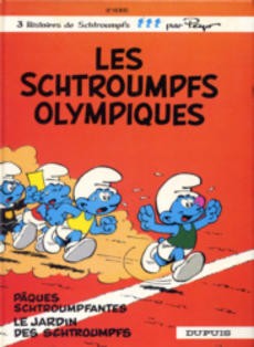 Les Schtroumpfs Olympiques - couverture livre occasion