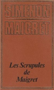 Les scrupules de Maigret - couverture livre occasion
