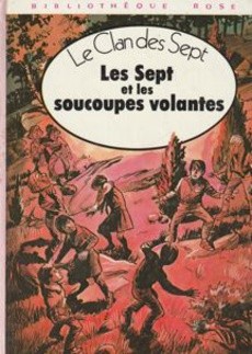 Les sept et les soucoupes volantes - couverture livre occasion