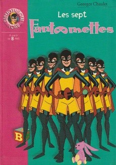Les sept fantômettes - couverture livre occasion