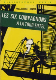 Les six compagnons à la tour Eiffel - couverture livre occasion