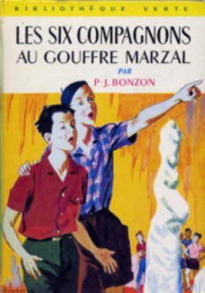 couverture de 'Les six compagnons au gouffre Marzal' - couverture livre occasion