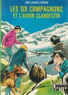 Les six compagnons et l'avion clandestin - couverture livre occasion