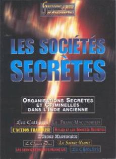 Les sociétés secrètes - couverture livre occasion