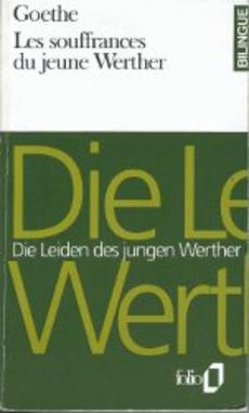 Les souffrances du jeune Werther - couverture livre occasion