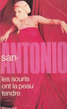 couverture de 'Les souris ont la peau tendre' - couverture livre occasion