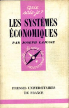 Les systèmes économiques - couverture livre occasion