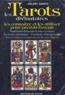 Les Tarots divinatoires - couverture livre occasion