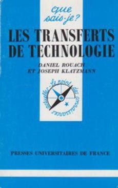 Les transferts de technologies - couverture livre occasion
