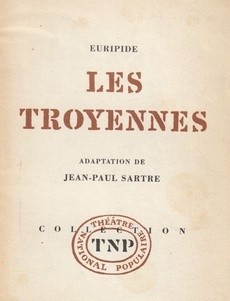 Les Troyennes - couverture livre occasion