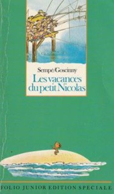 Les vacances du petit Nicolas - couverture livre occasion