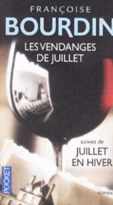 couverture de 'Les vendanges de juillet' - couverture livre occasion