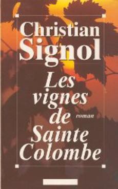 Les vignes de Sainte Colombe - couverture livre occasion
