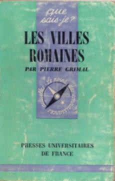Les villes romaines 657 - couverture livre occasion
