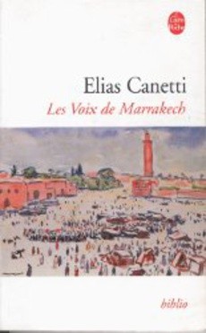 couverture de 'Les Voix de Marrakech' - couverture livre occasion