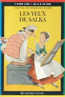 Les yeux de Salka - couverture livre occasion