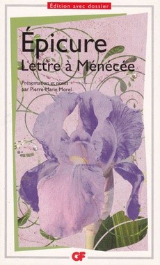Lettre à Ménécée - couverture livre occasion