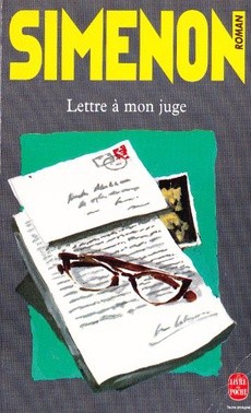 Lettre à mon juge - couverture livre occasion