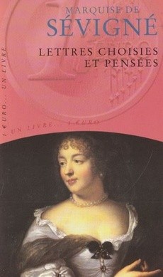 Lettres choisies et pensées - couverture livre occasion