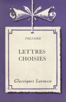 Lettres choisies - couverture livre occasion