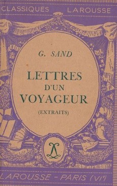 Lettres d'un voyageur - couverture livre occasion