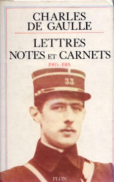 Lettres notes et carnets - couverture livre occasion