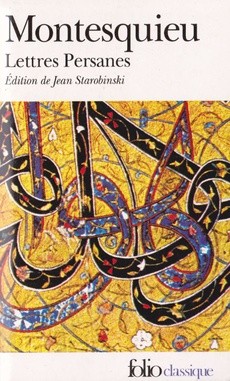couverture de 'Lettres persanes' - couverture livre occasion