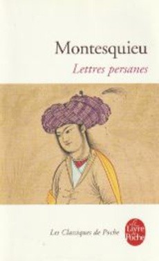 couverture de 'Lettres persanes' - couverture livre occasion