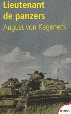 couverture de 'Lieutenant de panzers' - couverture livre occasion