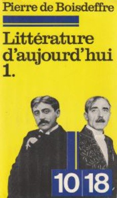 Littérature d'aujourd'hui I & II - couverture livre occasion