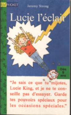 Lucie l'éclair - couverture livre occasion