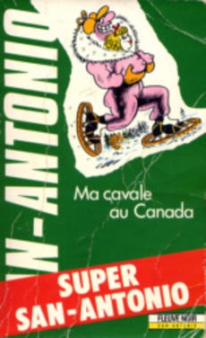 Ma cavale au Canada - couverture livre occasion