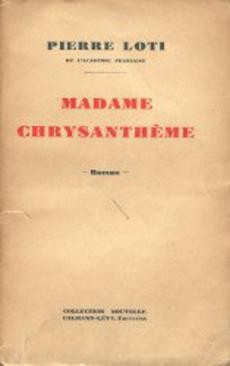 Madame Chrysanthème - couverture livre occasion