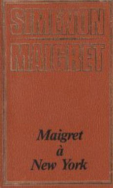 couverture de 'Maigret à New York' - couverture livre occasion