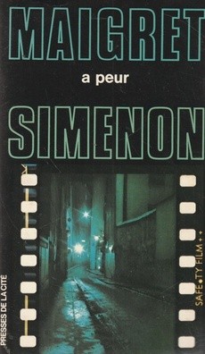 Maigret a peur - couverture livre occasion