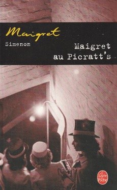 couverture de 'Maigret au Picratt's' - couverture livre occasion
