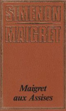 Maigret aux Assises - couverture livre occasion