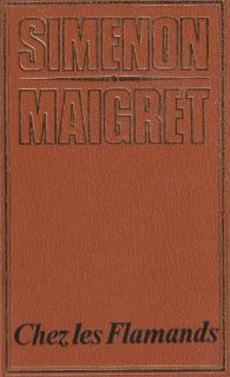 Maigret chez les Flamands - couverture livre occasion