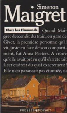Maigret chez les flamands - couverture livre occasion