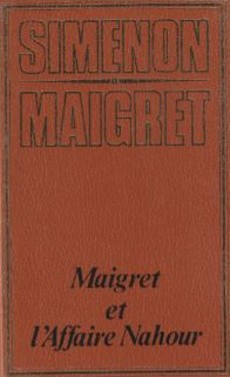 Maigret et l'affaire Nahour - couverture livre occasion