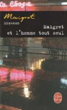 Maigret et l'homme tout seul - couverture livre occasion