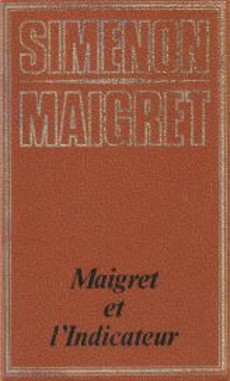 Maigret et l'indicateur - couverture livre occasion