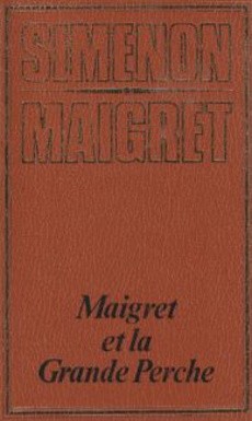 couverture de 'Maigret et la grande perche' - couverture livre occasion