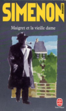 Maigret et la vieille dame - couverture livre occasion